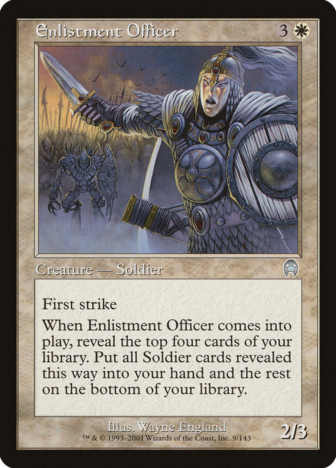 Enlistment Officer [Apocalypse] | Silver Goblin