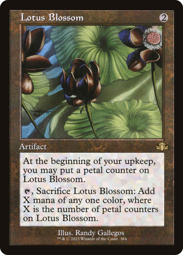 Lotus Blossom (Retro) [Dominaria Remastered] | Silver Goblin