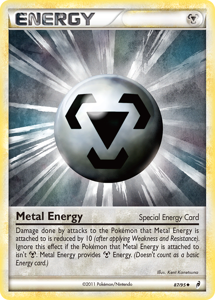 Metal Energy (87/95) [HeartGold & SoulSilver: Call of Legends] | Silver Goblin