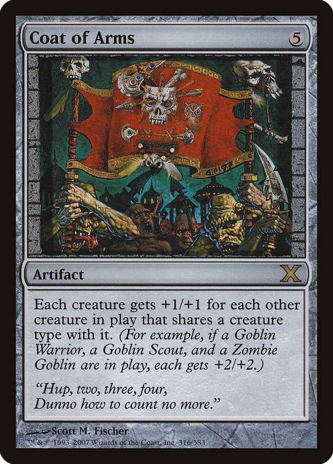 Coat of Arms [Tenth Edition] | Silver Goblin