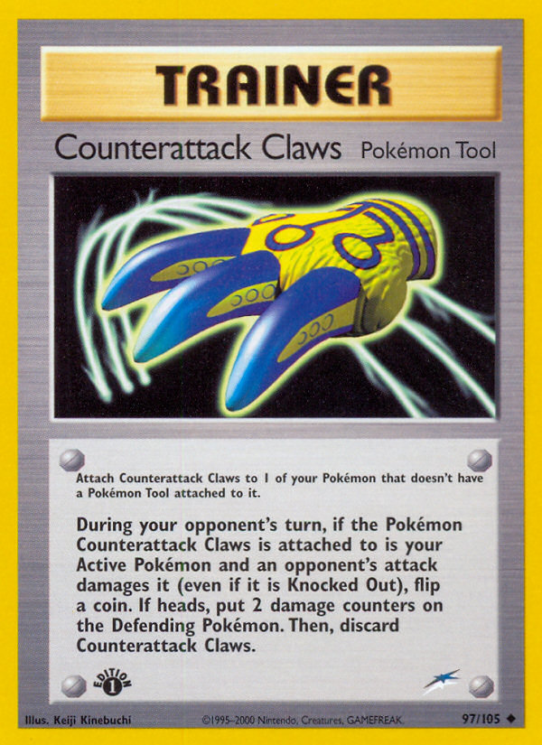 Counterattack Claws (97/105) [Neo Destiny 1st Edition] | Silver Goblin
