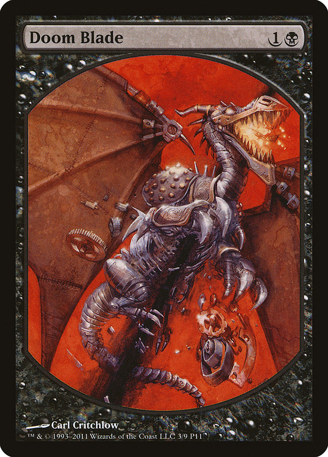 Doom Blade [Magic Player Rewards 2011] | Silver Goblin