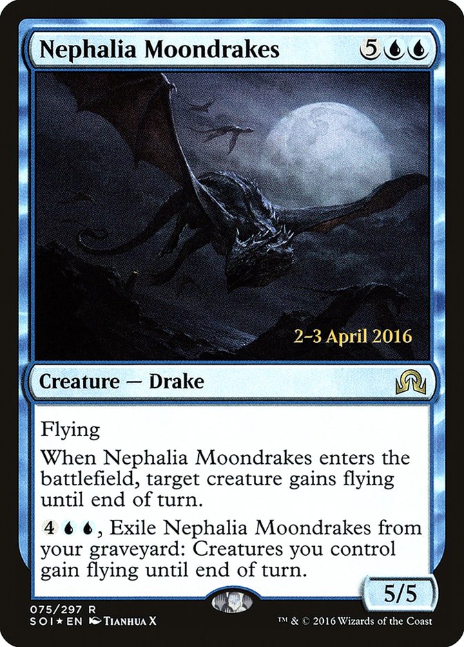 Nephalia Moondrakes [Shadows over Innistrad Prerelease Promos] | Silver Goblin