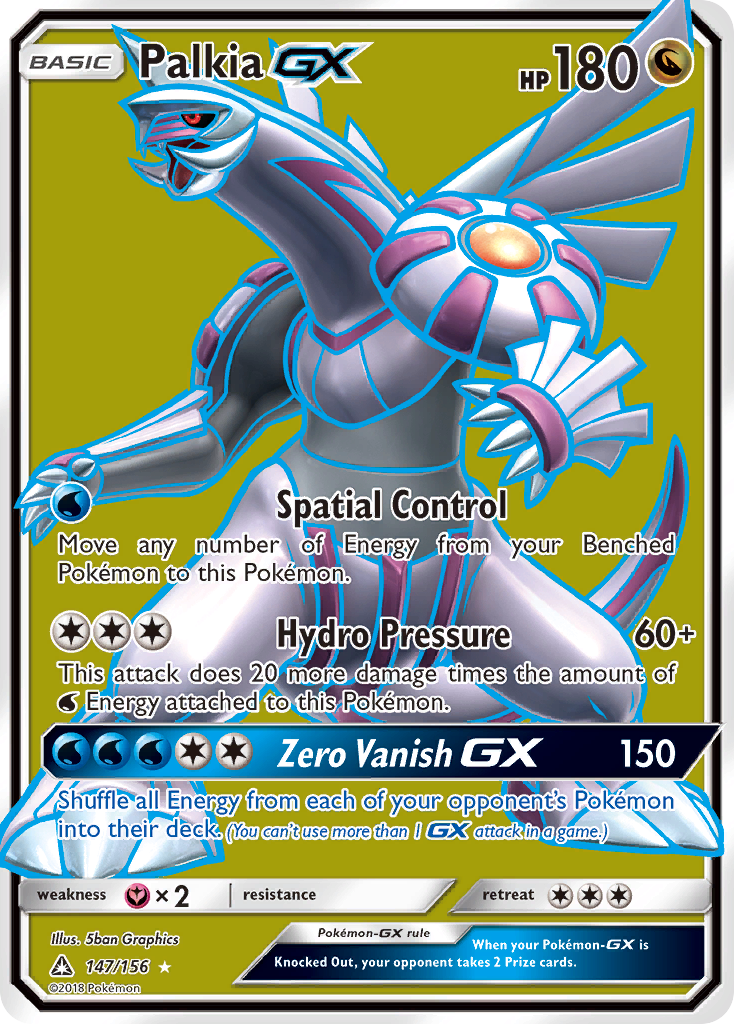 Palkia GX (147/156) [Sun & Moon: Ultra Prism] | Silver Goblin