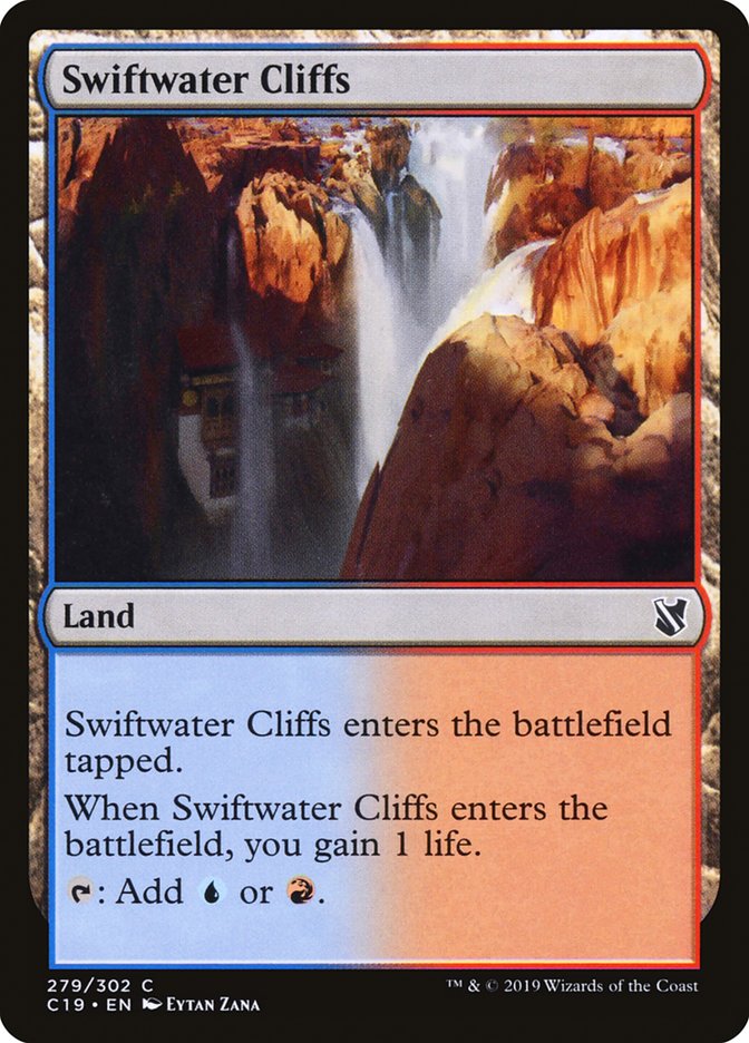Swiftwater Cliffs [Commander 2019] | Silver Goblin