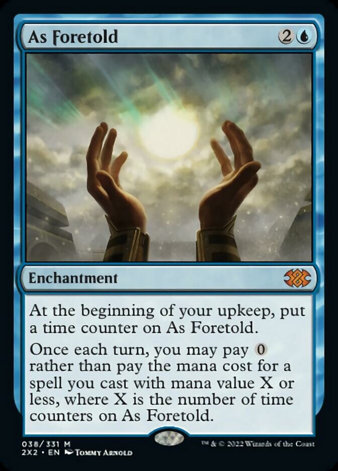 As Foretold [Double Masters 2022] | Silver Goblin
