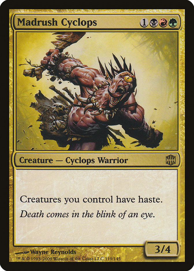 Madrush Cyclops [Alara Reborn] | Silver Goblin