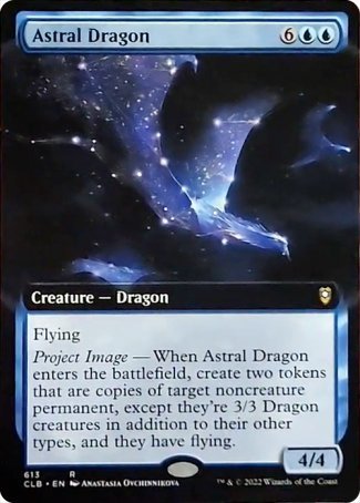 Astral Dragon (Extended Art) [Commander Legends: Battle for Baldur's Gate] | Silver Goblin
