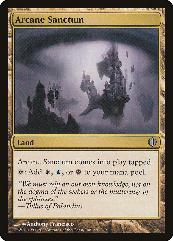 Arcane Sanctum [Shards of Alara] | Silver Goblin