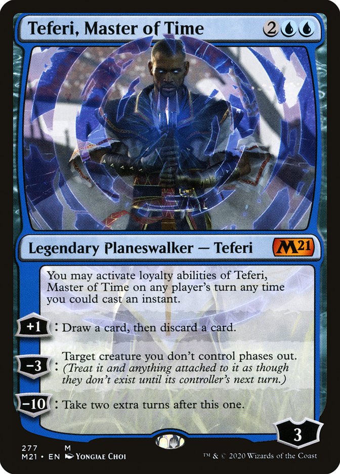 Teferi, Master of Time (277) [Core Set 2021] | Silver Goblin