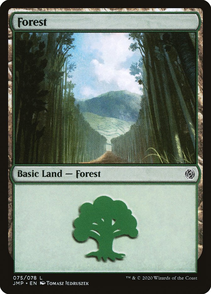 Forest (75) [Jumpstart] | Silver Goblin