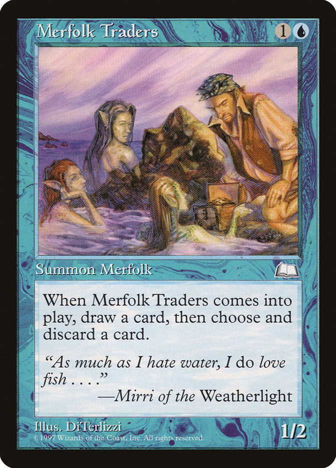 Merfolk Traders [Weatherlight] | Silver Goblin
