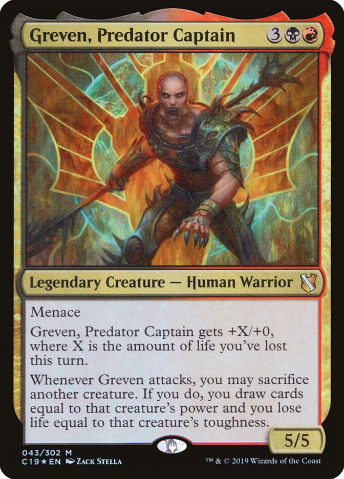 Greven, Predator Captain [Commander 2019] | Silver Goblin