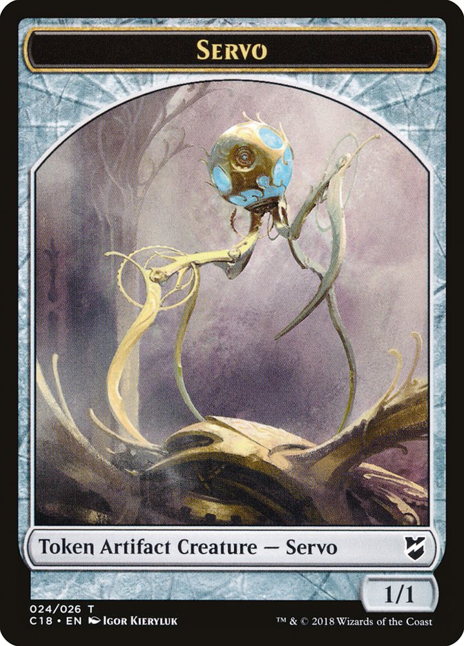 Servo Token [Commander 2018 Tokens] | Silver Goblin