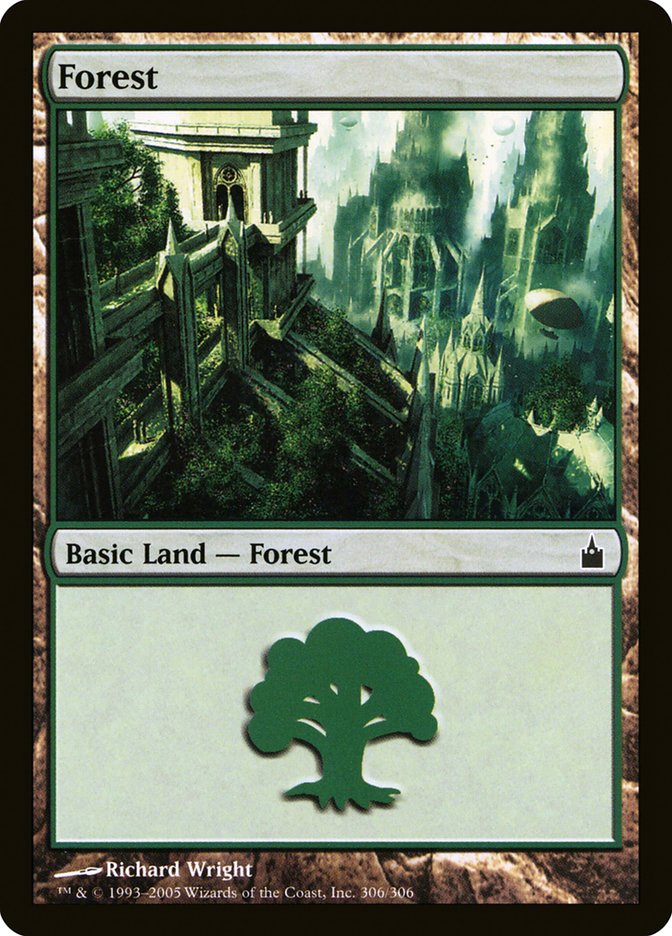 Forest (306) [Ravnica: City of Guilds] | Silver Goblin