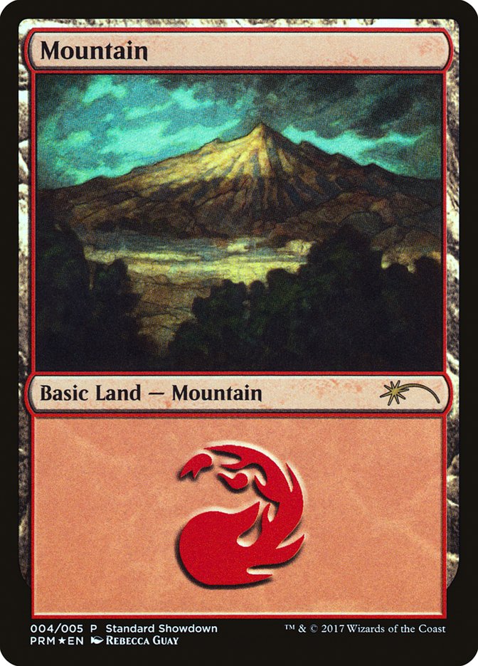 Mountain (4) [Ixalan Standard Showdown] | Silver Goblin
