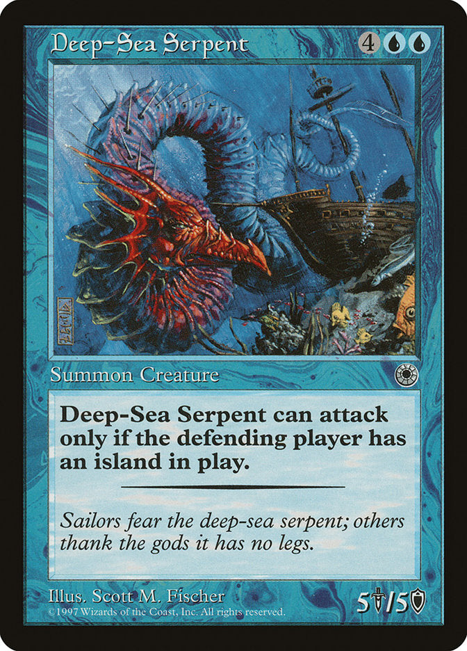Deep-Sea Serpent [Portal] | Silver Goblin
