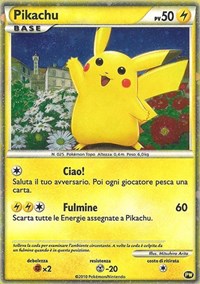 Pikachu (PW2) (Italian) [Pikachu World Collection Promos] | Silver Goblin