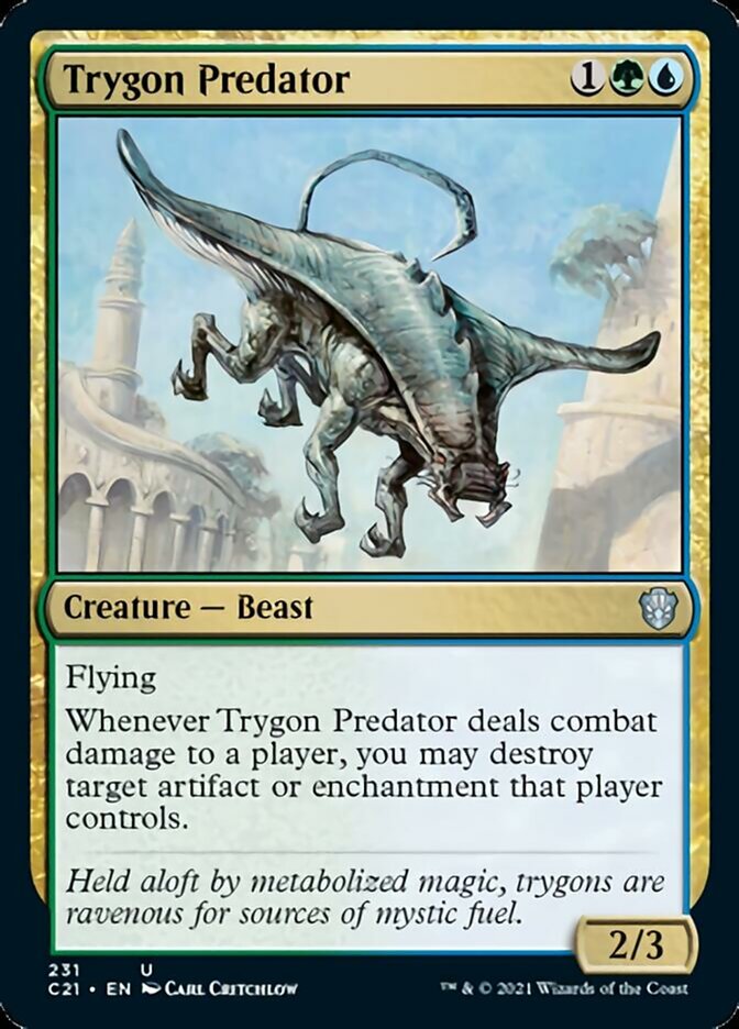 Trygon Predator [Commander 2021] | Silver Goblin