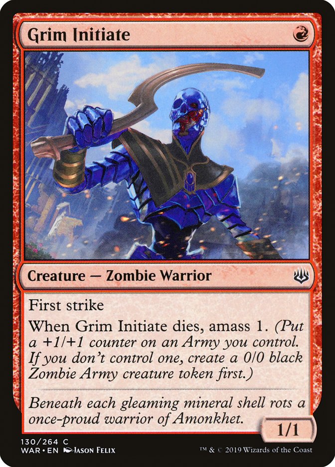 Grim Initiate [War of the Spark] | Silver Goblin