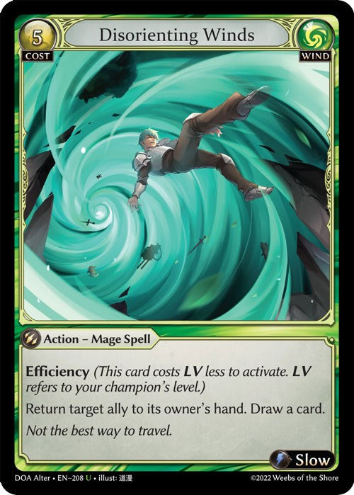 Disorienting Winds (208) [Dawn of Ashes: Alter Edition] | Silver Goblin