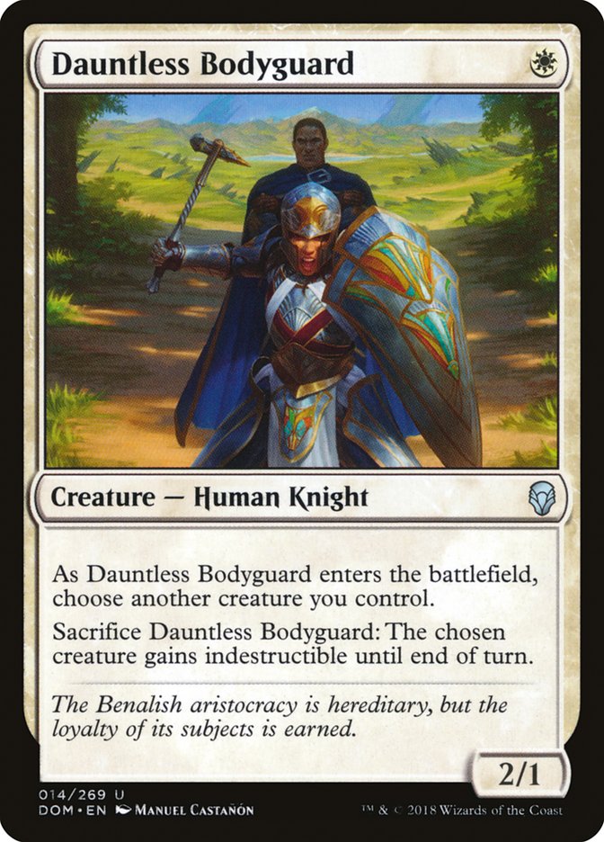 Dauntless Bodyguard [Dominaria] | Silver Goblin