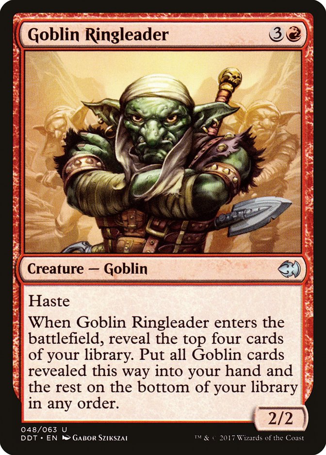 Goblin Ringleader [Duel Decks: Merfolk vs. Goblins] | Silver Goblin