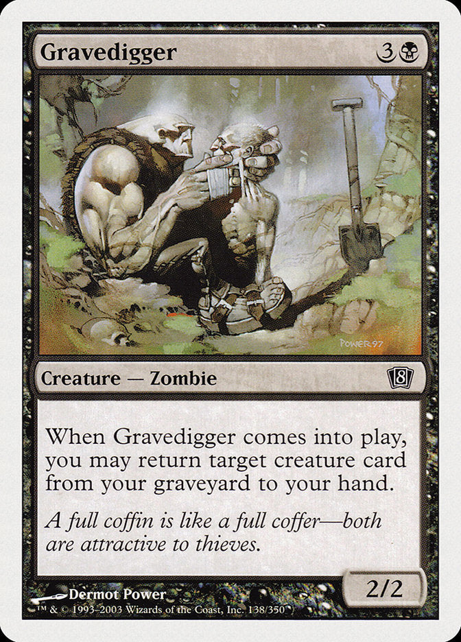 Gravedigger [Eighth Edition] | Silver Goblin