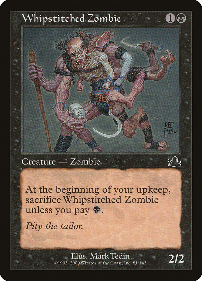 Whipstitched Zombie [Prophecy] | Silver Goblin