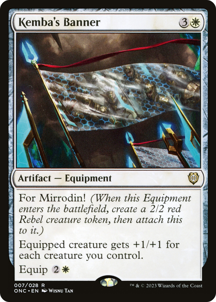 Kemba's Banner [Phyrexia: All Will Be One Commander] | Silver Goblin