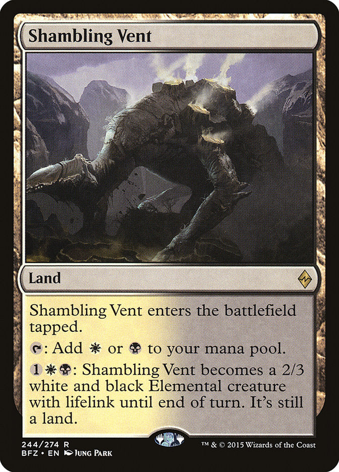 Shambling Vent [Battle for Zendikar] | Silver Goblin