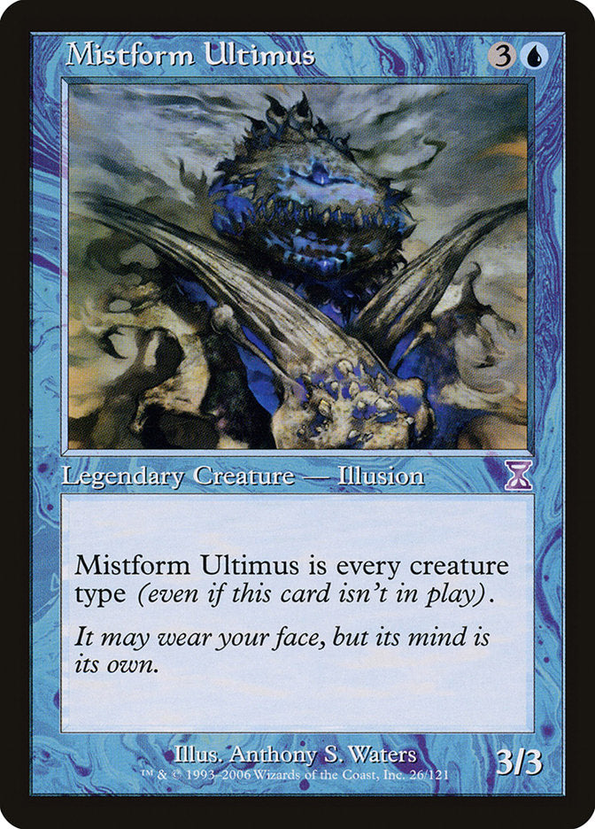 Mistform Ultimus [Time Spiral Timeshifted] | Silver Goblin