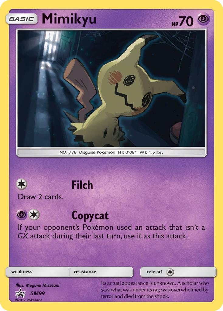 Mimikyu (SM99) [Sun & Moon: Black Star Promos] | Silver Goblin