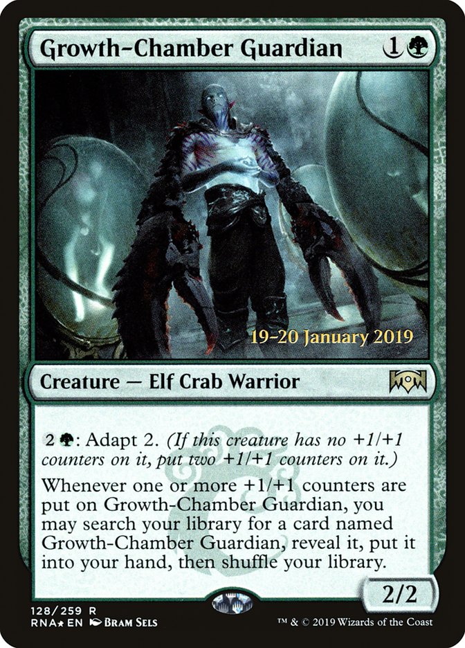 Growth-Chamber Guardian [Ravnica Allegiance Prerelease Promos] | Silver Goblin