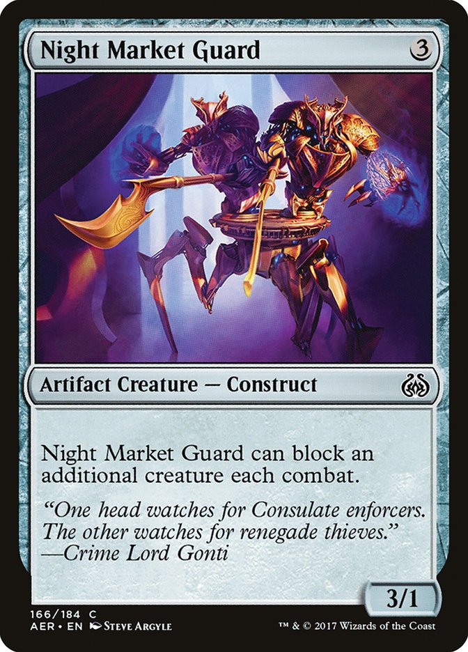 Night Market Guard [Aether Revolt] | Silver Goblin