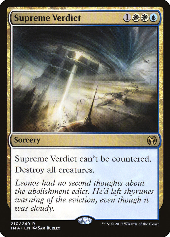 Supreme Verdict [Iconic Masters] | Silver Goblin