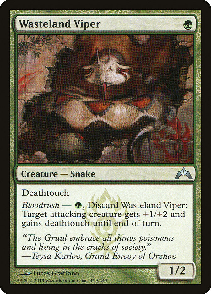 Wasteland Viper [Gatecrash] | Silver Goblin
