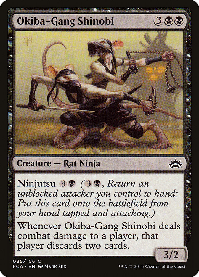 Okiba-Gang Shinobi [Planechase Anthology] | Silver Goblin