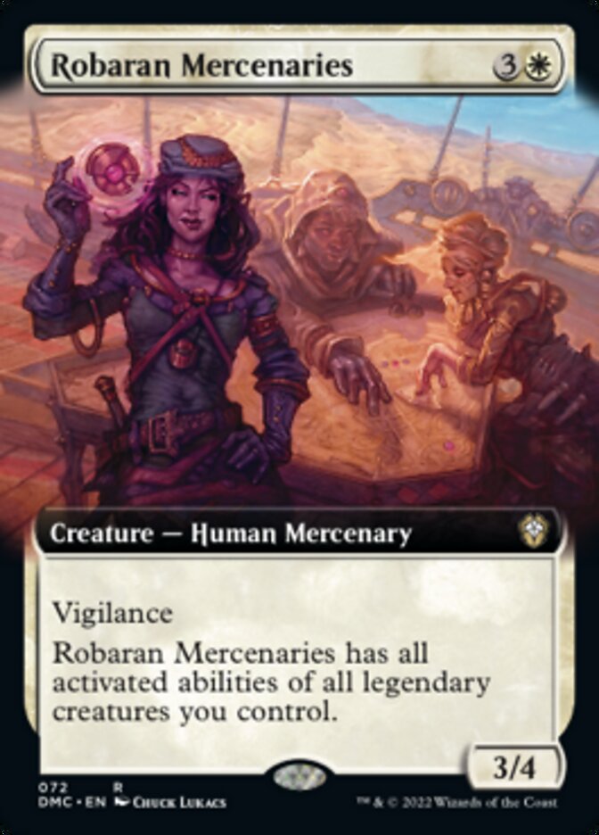 Robaran Mercenaries (Extended Art) [Dominaria United Commander] | Silver Goblin