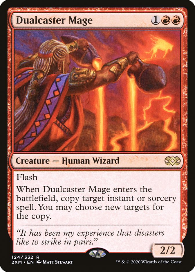 Dualcaster Mage [Double Masters] | Silver Goblin