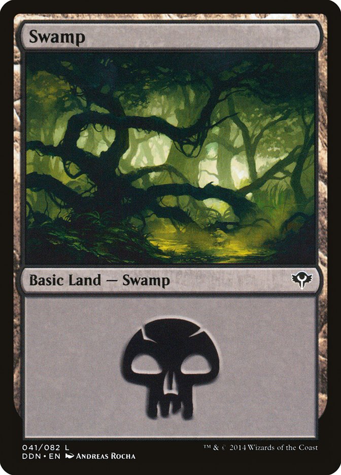 Swamp (41) [Duel Decks: Speed vs. Cunning] | Silver Goblin