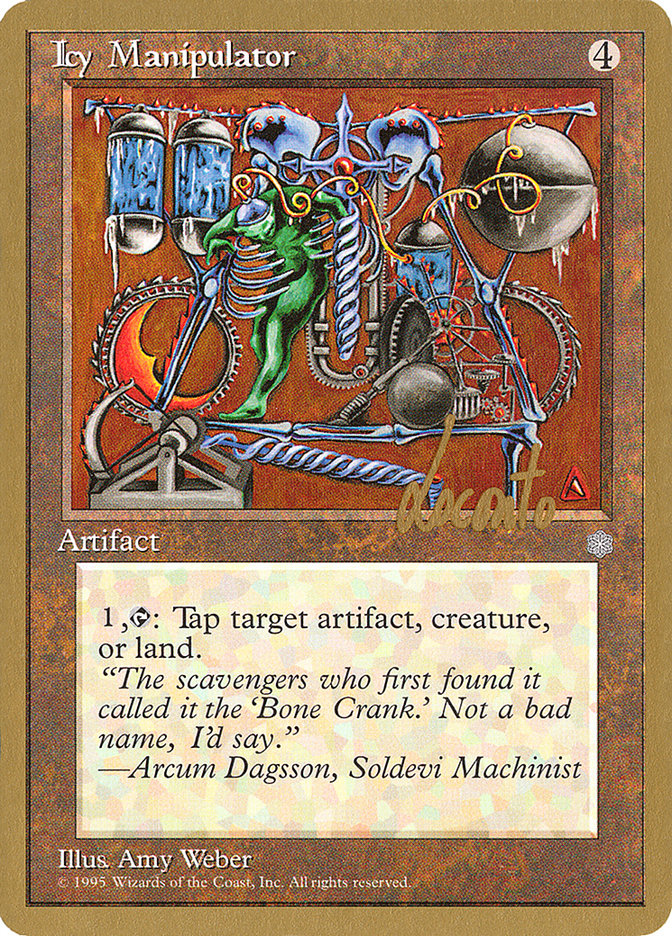 Icy Manipulator (Michael Loconto) [Pro Tour Collector Set] | Silver Goblin