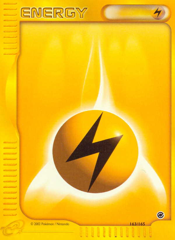Lightning Energy (163/165) [Expedition: Base Set] | Silver Goblin