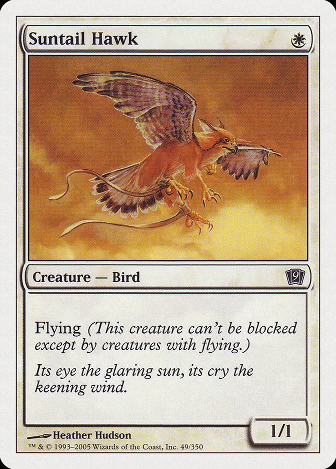 Suntail Hawk [Ninth Edition] | Silver Goblin