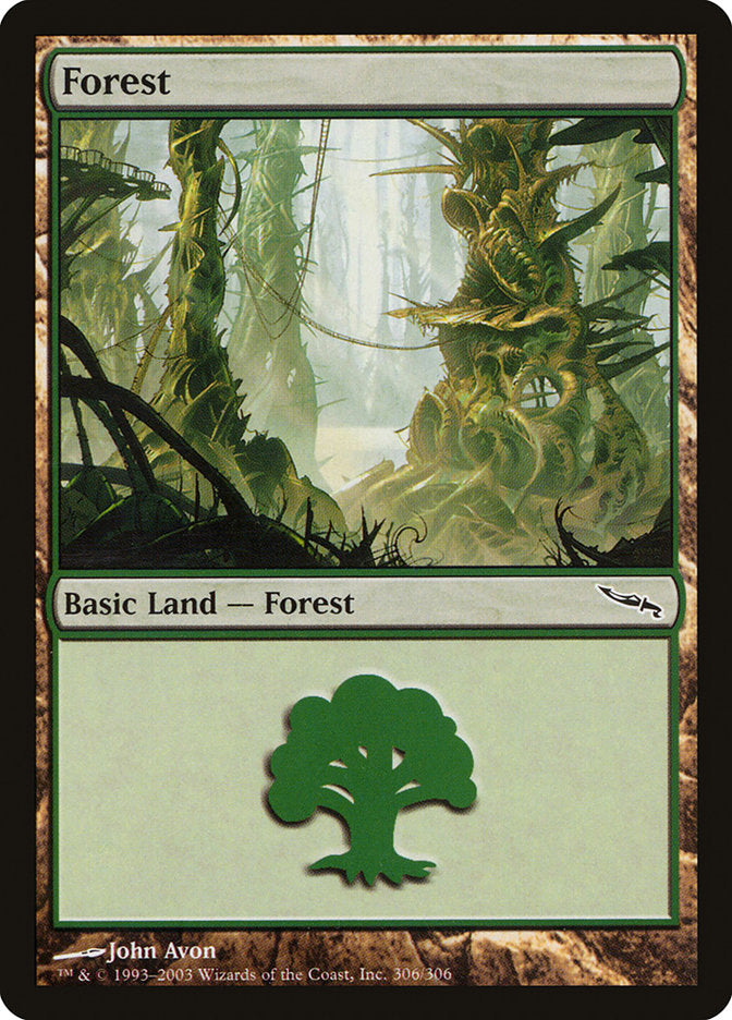 Forest (306) [Mirrodin] | Silver Goblin