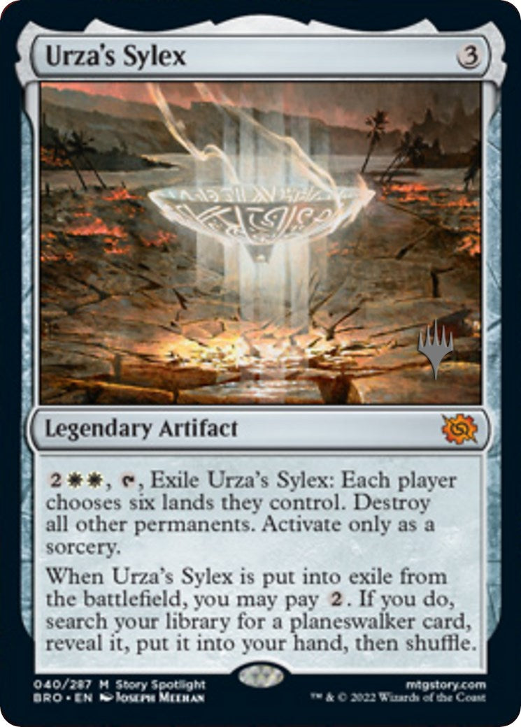 Urza's Sylex (Promo Pack) [The Brothers' War Promos] | Silver Goblin