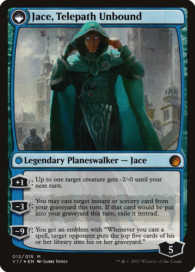 Jace, Vryn's Prodigy // Jace, Telepath Unbound [From the Vault: Transform] | Silver Goblin