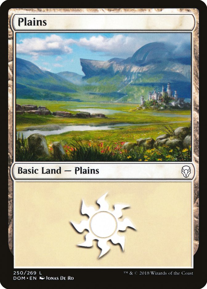 Plains (250) [Dominaria] | Silver Goblin