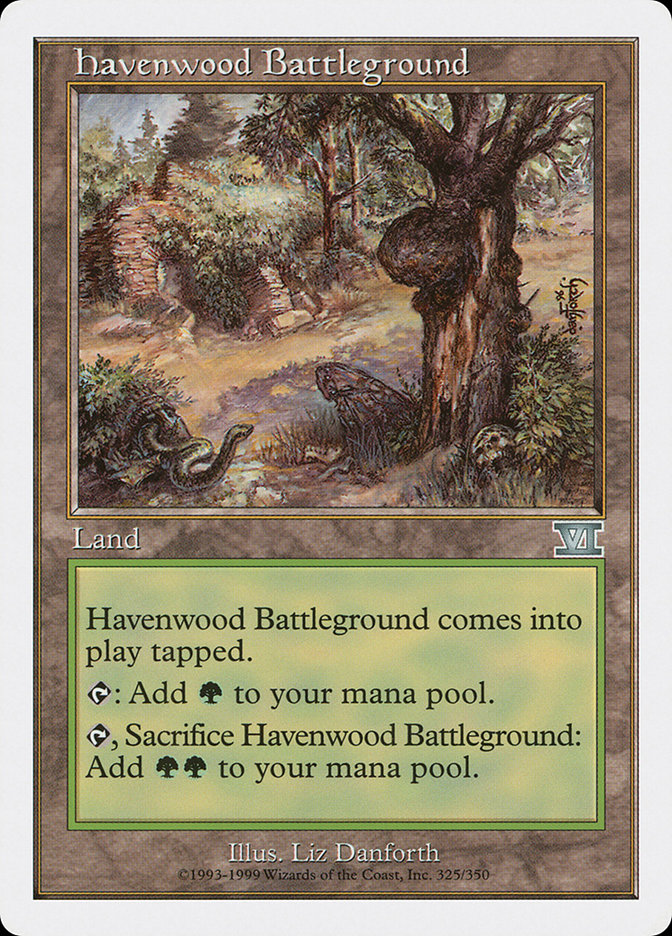 Havenwood Battleground [Classic Sixth Edition] | Silver Goblin