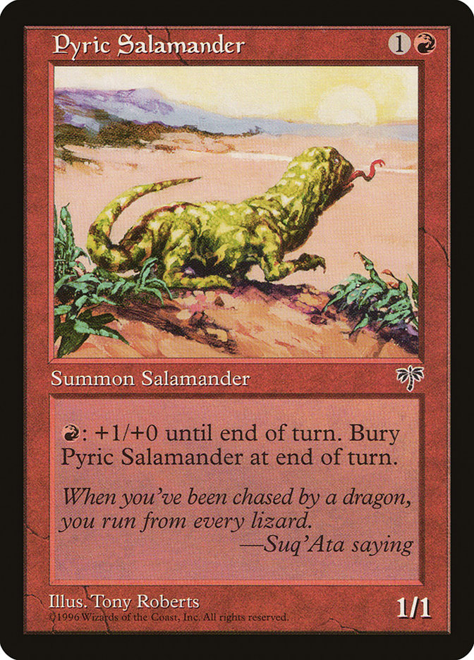 Pyric Salamander [Mirage] | Silver Goblin